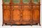 Antique Sheraton Style Yew Breakfront Bookcase, Image 3