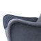 Armchairs in Gray-Blue Fabric, 1950s, Set of 2, Image 11
