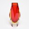 Murano Faceted Sommerso Glass Vase from Mandruzzato, 1960s 3