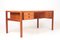 Freistehender Mid-Century Schreibtisch aus Teak, 1960er 6