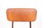Mid-Century Side Chair in Rosewood and Patinated Leather by Gustav Bertelsen 2