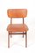 Mid-Century Side Chair in Rosewood and Patinated Leather by Gustav Bertelsen 1
