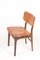 Mid-Century Side Chair in Rosewood and Patinated Leather by Gustav Bertelsen 5