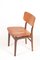 Mid-Century Side Chair in Rosewood and Patinated Leather by Gustav Bertelsen, Image 5