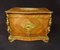 Antique French Wood Liquor Cabinet, Image 1