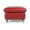 Enjoy Red Leather Stool from Willi Schillig 8
