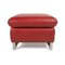 Enjoy Roter Leder Hocker von Willi Schillig 8