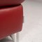 Enjoy Red Leather Stool from Willi Schillig 6