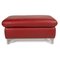 Enjoy Red Leather Stool from Willi Schillig 9