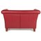 3-Seater Red Wine Ritz Leather Loveseat from Machalke, Image 9