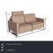 Ego Brown Leather Sofa Set from Rolf Benz 2