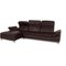 Brown Leather Sofa from Willi Schillig 3
