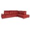 Enjoy Red Leather Sofa from Willi Schillig, Image 4