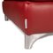 Enjoy Red Leather Sofa from Willi Schillig 9