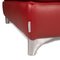 Enjoy Red Leather Sofa from Willi Schillig, Image 9