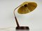 Mid-Century Teak and Rattan Table Lamp from Temde, 1970s, Image 7