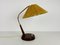 Mid-Century Teak and Rattan Table Lamp from Temde, 1970s, Image 2