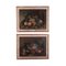 Still Life Paintings with Flowers and Fruit, Set of 2, Image 1