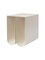 Beige Curved Side Table by Kristina Dam Studio 2