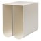 Beige Curved Side Table by Kristina Dam Studio 1