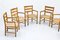 Danish Oak & Paper Cord Armchairs by Viggo Hardie-Fischer for Sorø Stolefabrik, 1950s, Set of 6 4