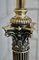Victorian Corinthian Telescopic Floor Lamp in Brass 3