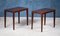 Side Tables in Mahogany by Severin Hansen for Haslev Møbelsnedkeri, Denmark, 1950s, Set of 2, Image 1