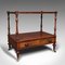 Antique Regency Two-Tier Side Table or Display Stand in Mahogany, Canterbury, Image 2