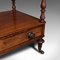 Antique Regency Two-Tier Side Table or Display Stand in Mahogany, Canterbury, Image 11