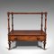 Antique Regency Two-Tier Side Table or Display Stand in Mahogany, Canterbury 1