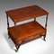 Antique Regency Two-Tier Side Table or Display Stand in Mahogany, Canterbury 7