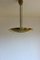 Brass Disc Ceiling Lamp by Kalmar Austria, Image 1