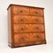 Antique Victorian Burr Walnut Chest of Drawers, Image 2