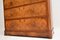 Antique Victorian Burr Walnut Chest of Drawers, Image 7