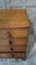 Victorian Oak Chest of Drawers 7