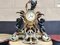 Reloj de péndulo estilo Louis XV de bronce, Imagen 1