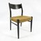 Belgian Straw Dining Chairs, 1950s, Set of 4 3