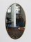 Specchio da parete in ottone, Italia, anni '50, Immagine 3