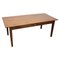 Vintage French Farmhouse Oak Dining Table, 1950s, Image 1