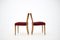Art Deco Model H-214 Dining Chairs by Jindrich Halabala for Up Závody, 1940s, Set of 4, Image 6