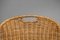 Italian Chairs in Ash and Wicker, 1970s, Set of 14 11