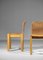 Italian Chairs in Ash and Wicker, 1970s, Set of 14, Image 7