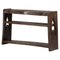 Brutalist French Wooden Console Table 1