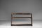 Brutalist French Wooden Console Table 2