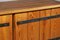 French Pine and Wrought Iron Sideboard, 1960s 4