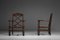 French Regionalist Armchairs, 1940s, Set of 2, Image 6