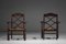 French Regionalist Armchairs, 1940s, Set of 2 14