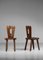 Französische regionalistische Stühle aus massivem Ulmenholz, 7er Set 12
