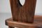 French Regionalist Chairs in Solid Elm, Set of 7 13