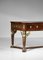 Bureau Style Empire en Bronze et Cuir Acajou, France 10